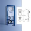 GROHE CONCEALED TANK 38 528 000 RAPID SL FOR WALL-HUNG WC