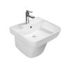 ORA Wall Hung Washbasin| 520x460mm | Sleek & Durable Bathroom | Glossy White