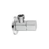 Premium Brass Angle Valve 1/2" – Modern Square Design, 5 Luxury Finishes | 7 Years Warranty