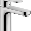 Vernis Blend Single lever basin mixer 100 with metal pop-up waste set