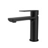 Modern Medium Basin Mixer – Premium Brass Hot & Cold Faucet, 5 Colour Finishes | 5 Years Warranty