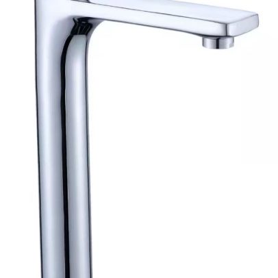 Modern Tall Basin Mixer for Countertop Washbasin – Full Brass, 5 Designer Finishes & 7-Year Warranty