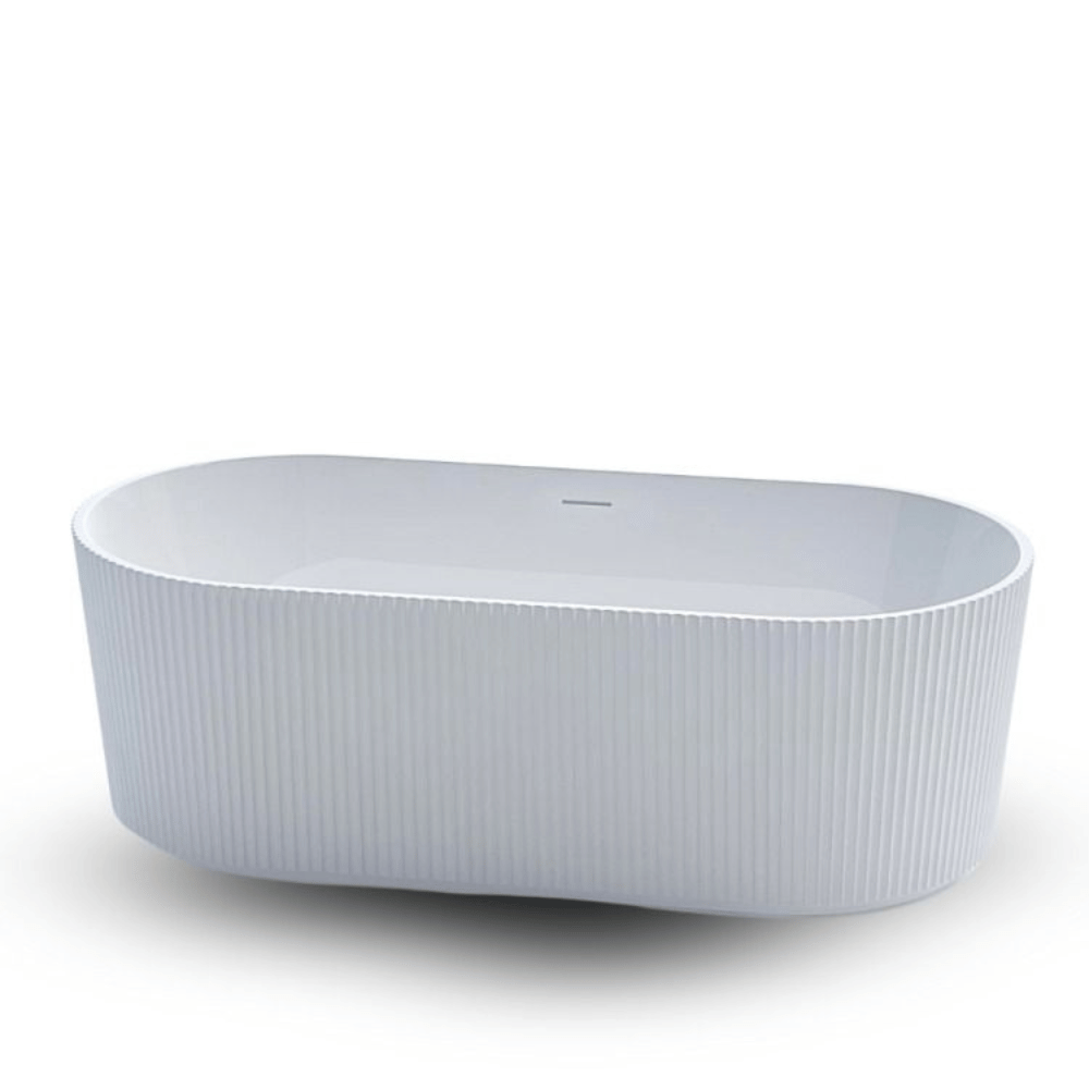 Modern glossy white freestanding bathtub 168×80 &148×75