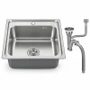 SS304 Topmount Kitchen Sink 500 x 500 x 210 mm - Model 1055